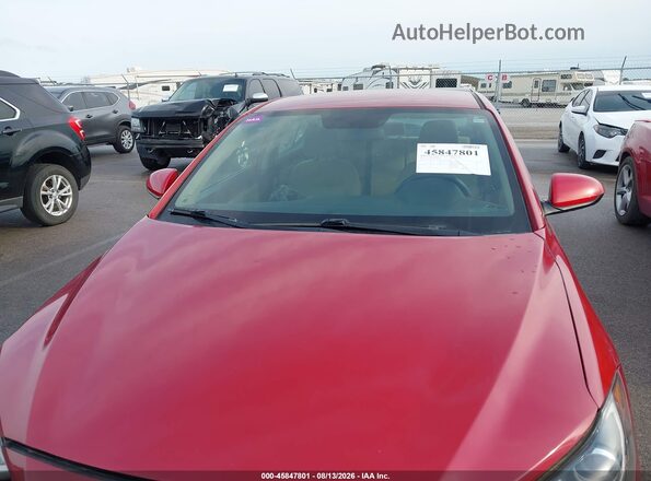 KMHD74LF6HU302011 2017 HYUNDAI ELANTRA Red Vista frontal