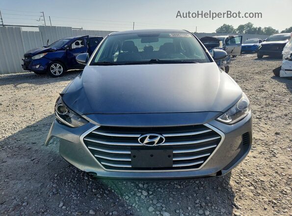 KMHD74LF6HU350866 2017 HYUNDAI ELANTRA Gray წინა ხედი