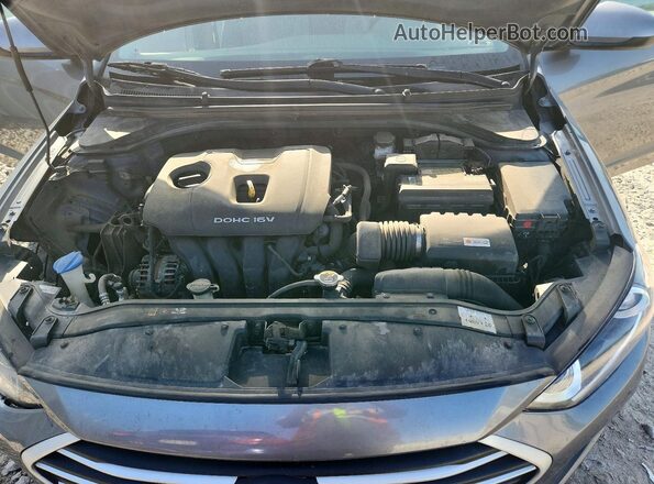 KMHD74LF6HU350866 2017 HYUNDAI ELANTRA Gray უკანა სალონის ხედი