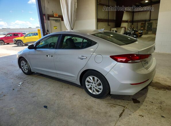 KMHD74LF6HU378800 2017 HYUNDAI ELANTRA Silver Rear left