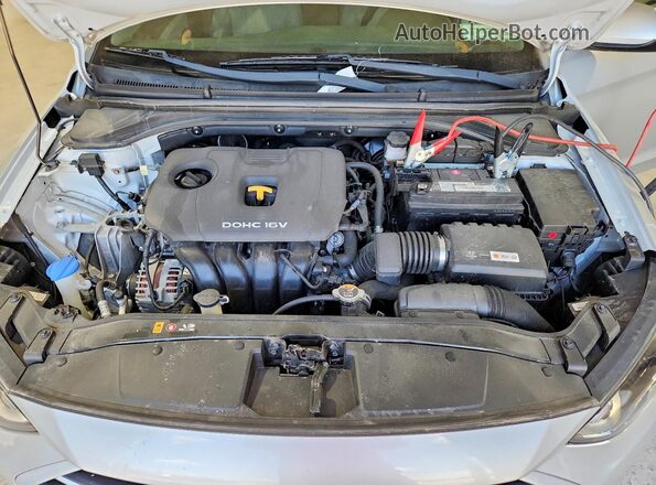 KMHD74LF6HU378800 2017 HYUNDAI ELANTRA Silver Rear interior view