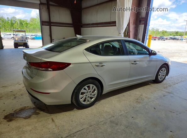 KMHD74LF6HU378800 2017 HYUNDAI ELANTRA Silver Rear right