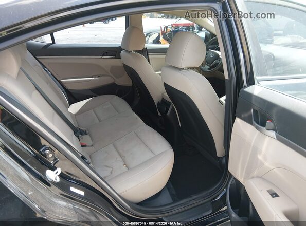 KMHD74LF6HU423623 2017 HYUNDAI ELANTRA Black VIN sticker view