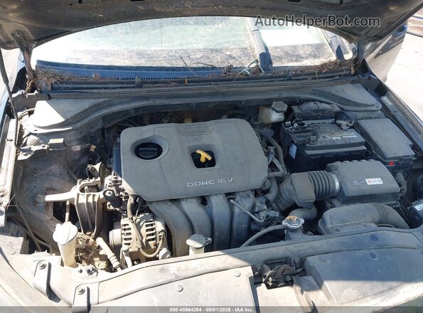 KMHD74LF6HU424836 2017 HYUNDAI ELANTRA Black Вид ззаду