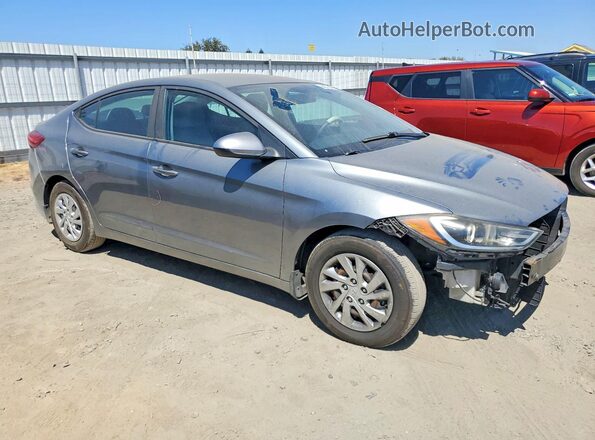 KMHD74LF6HU428692 2017 HYUNDAI ELANTRA Gray Առջևի աջ