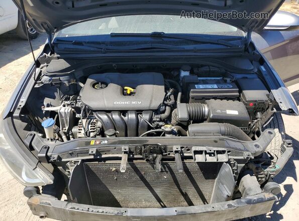KMHD74LF6HU428692 2017 HYUNDAI ELANTRA Gray Սալոնի հետևի տեսք