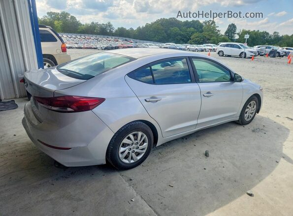 KMHD74LF6JU519466 2018 HYUNDAI ELANTRA Silver Tył prawy
