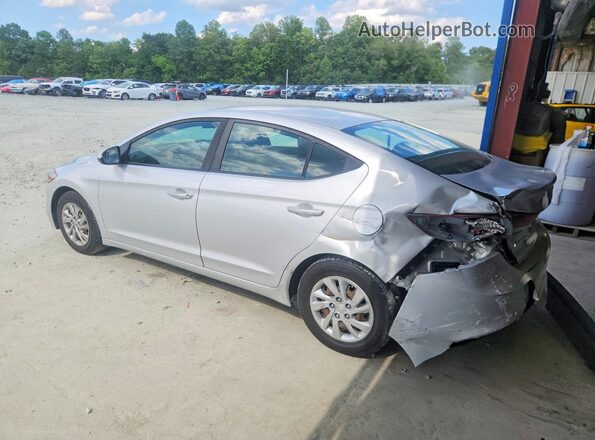 KMHD74LF6JU519466 2018 HYUNDAI ELANTRA Silver Tył lewy