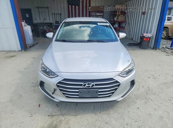 KMHD74LF6JU519466 2018 HYUNDAI ELANTRA Silver Widok z przodu