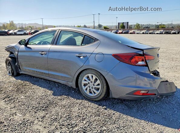 KMHD74LF6KU850808 2019 HYUNDAI ELANTRA Charcoal Trasero izquierdo
