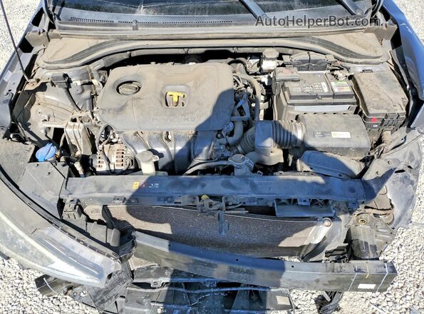 KMHD74LF6KU850808 2019 HYUNDAI ELANTRA Charcoal Vista interior trasera