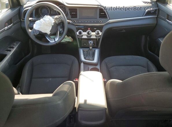 KMHD74LF6KU850808 2019 HYUNDAI ELANTRA Charcoal Vista del salpicadero
