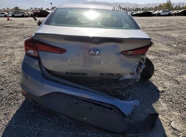 KMHD74LF6KU850808 2019 HYUNDAI ELANTRA Charcoal Vista trasera