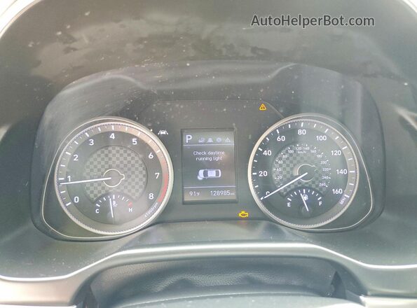 KMHD74LF6LU915366 2020 HYUNDAI ELANTRA Серый Вид щитка приборов