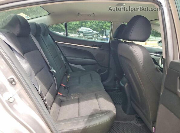 KMHD74LF6LU915366 2020 HYUNDAI ELANTRA Серый Вид задних сидений