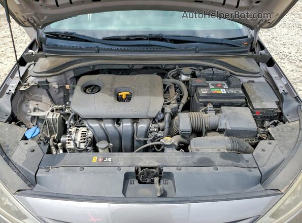 KMHD74LF6LU915366 2020 HYUNDAI ELANTRA Серый Вид задней части салона