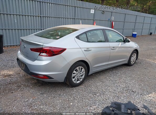 KMHD74LF6LU940915 2020 HYUNDAI ELANTRA Серебряный Задняя правая четверть