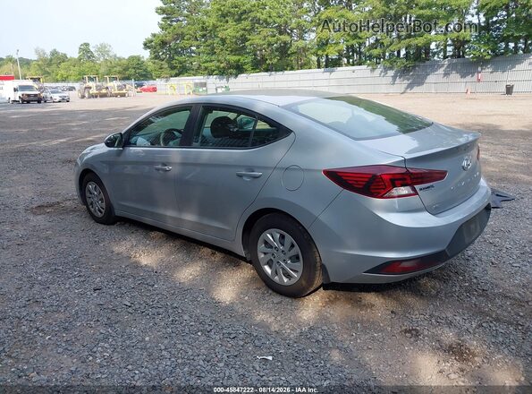 KMHD74LF6LU940915 2020 HYUNDAI ELANTRA Серебряный Задняя левая четверть