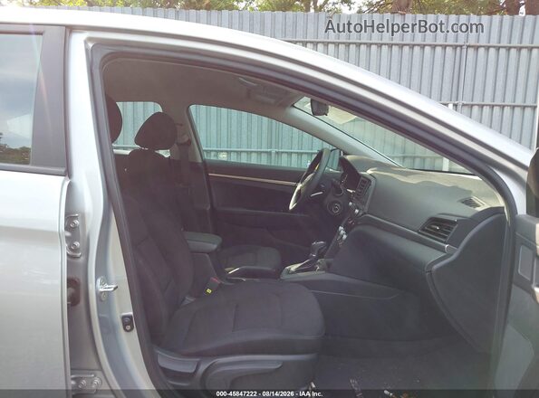 KMHD74LF6LU940915 2020 HYUNDAI ELANTRA Серебряный Вид салона спереди