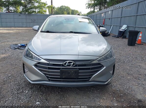 KMHD74LF6LU940915 2020 HYUNDAI ELANTRA Серебряный Вид щитка приборов