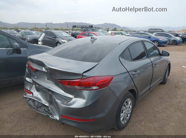 KMHD74LF7HU084032 2017 HYUNDAI ELANTRA Gray Tył prawy