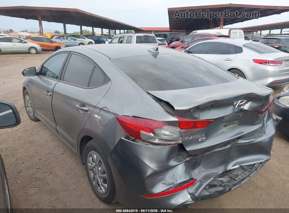 KMHD74LF7HU084032 2017 HYUNDAI ELANTRA Gray Tył lewy