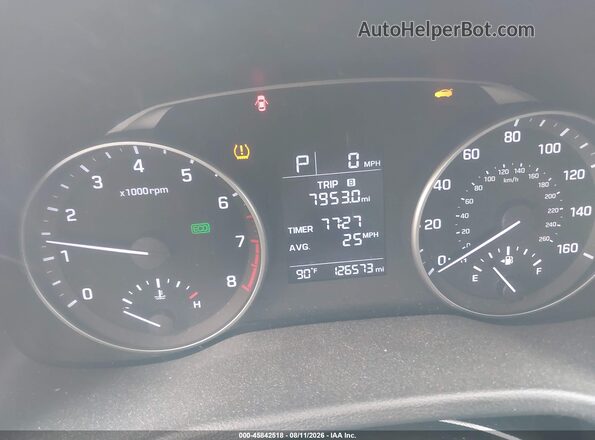 KMHD74LF7HU084032 2017 HYUNDAI ELANTRA Gray Widok tylnych siedzeń