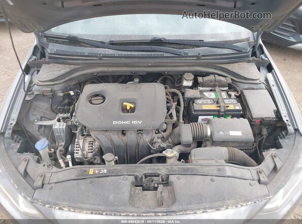 KMHD74LF7HU084032 2017 HYUNDAI ELANTRA Gray Widok z tyłu