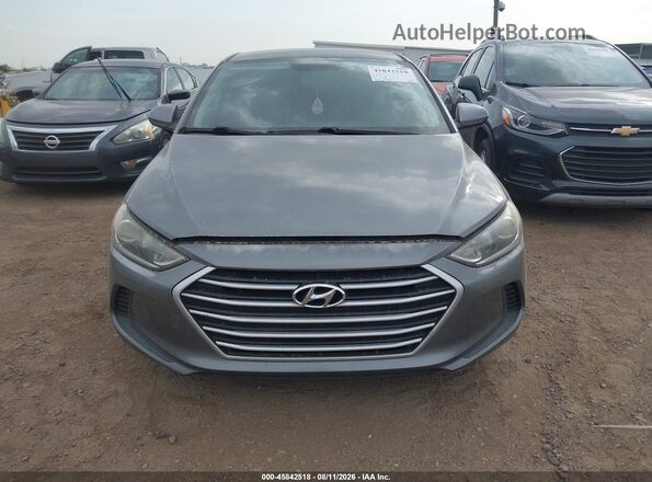 KMHD74LF7HU084032 2017 HYUNDAI ELANTRA Gray Widok z przodu