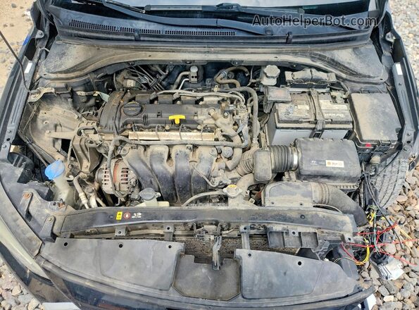 KMHD74LF7HU117725 2017 HYUNDAI ELANTRA Black Vista interior trasera