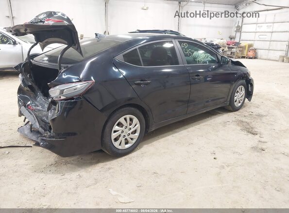 KMHD74LF7HU120494 2017 HYUNDAI ELANTRA Black Trasero derecho