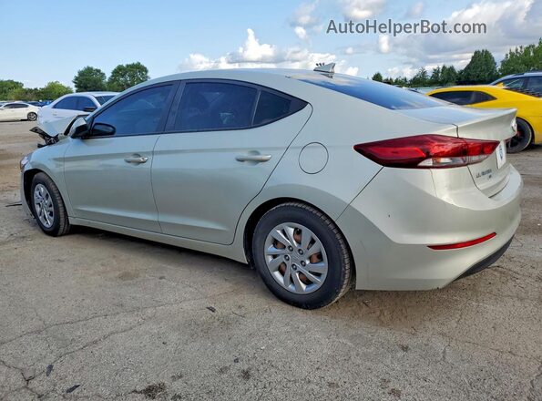 KMHD74LF7HU301496 2017 HYUNDAI ELANTRA Кремовый Задняя левая четверть
