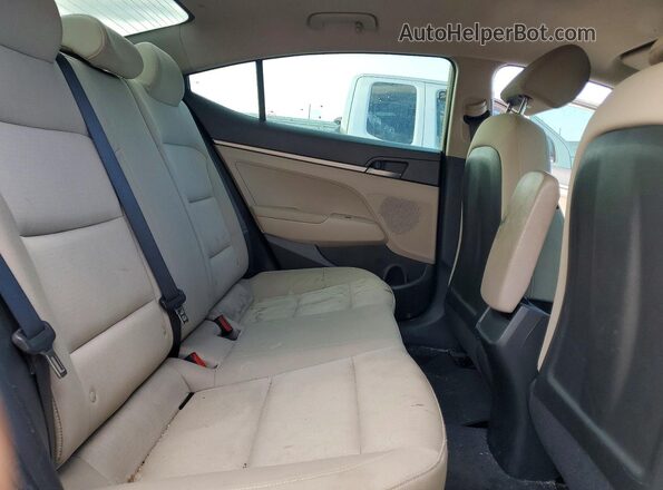 KMHD74LF7HU301496 2017 HYUNDAI ELANTRA Кремовый Вид задних сидений