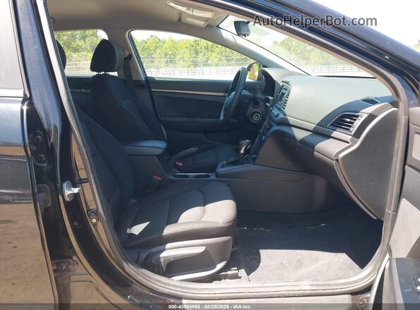 KMHD74LF7JU478362 2018 HYUNDAI ELANTRA Black Vista interior delantera