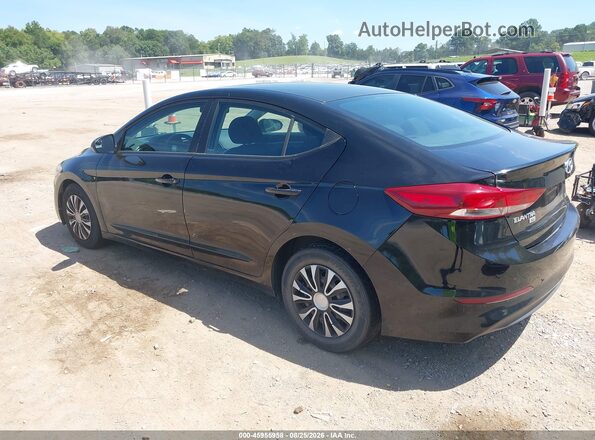 KMHD74LF7JU478362 2018 HYUNDAI ELANTRA Black Trasero izquierdo