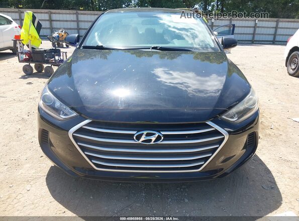 KMHD74LF7JU478362 2018 HYUNDAI ELANTRA Black Vista frontal