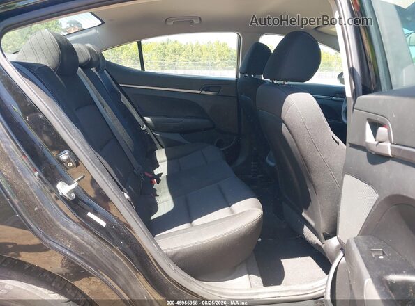 KMHD74LF7JU478362 2018 HYUNDAI ELANTRA Black Vista de la etiqueta del VIN