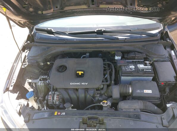 KMHD74LF7JU478362 2018 HYUNDAI ELANTRA Black Vista trasera