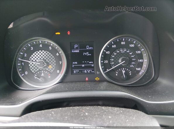 KMHD74LF7KU752872 2019 HYUNDAI ELANTRA Silver Vista de los asientos traseros