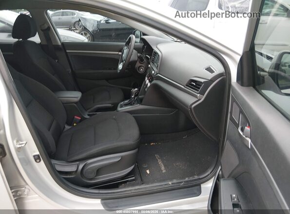 KMHD74LF7KU752872 2019 HYUNDAI ELANTRA Silver Vista interior delantera