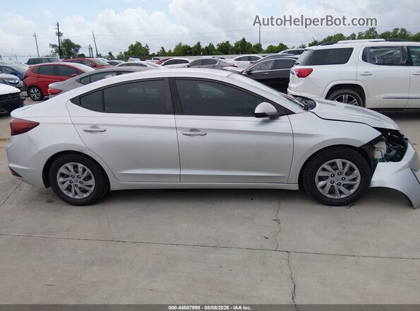 KMHD74LF7KU752872 2019 HYUNDAI ELANTRA Silver Vista interior trasera