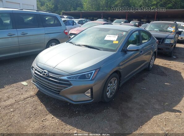 KMHD74LF7KU777643 2019 HYUNDAI ELANTRA  წინა მარცხენა ხედი სამი მეოთხედიდან