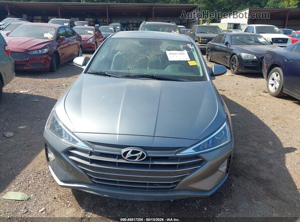 KMHD74LF7KU777643 2019 HYUNDAI ELANTRA  ხელსაწყოთა პანელის ხედი