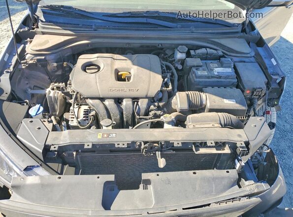 KMHD74LF7KU814741 2019 HYUNDAI ELANTRA Gray უკანა სალონის ხედი