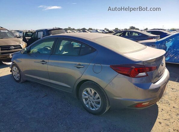 KMHD74LF7KU814741 2019 HYUNDAI ELANTRA Gray უკანა მარცხენა