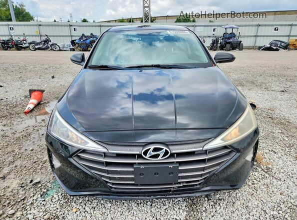 KMHD74LF7KU838473 2019 HYUNDAI ELANTRA Black Vista frontal