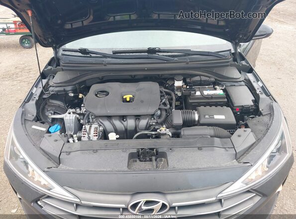 KMHD74LF7KU885891 2019 HYUNDAI ELANTRA Black Rear view