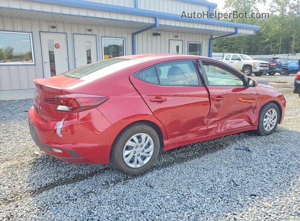 KMHD74LF7LU024325 2020 HYUNDAI ELANTRA Red Rear right