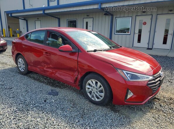 KMHD74LF7LU024325 2020 HYUNDAI ELANTRA Red Front right