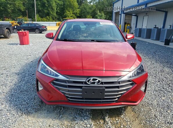 KMHD74LF7LU024325 2020 HYUNDAI ELANTRA Red Front view